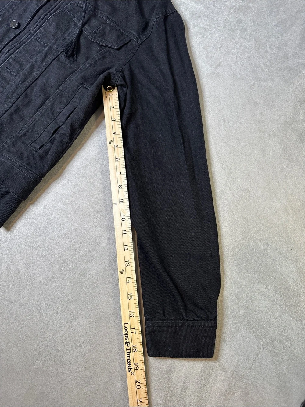 Sun + Stone Black Zip Hoodie